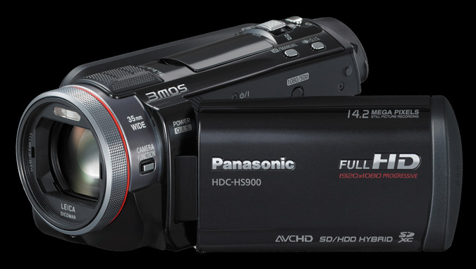 Panasonic HDC-HS900 AVCHD camcorder