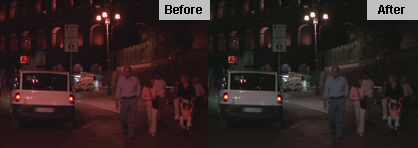 Tutorial: how to remove the red color from the street lights at night